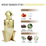 Noor Extrait de Parfum, Riiffs, Unisex, 100 ml, considerat de pasionați inspirat din Giardini di Toscana Bianco Latte - imagine 3