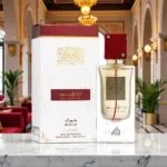 Ana Abiyedh Rouge Apă de Parfum, Lattafa, Femei, 60 ml, inspirat din Maison Francis Kurkdjian Baccarat Rouge 540 - imagine 2