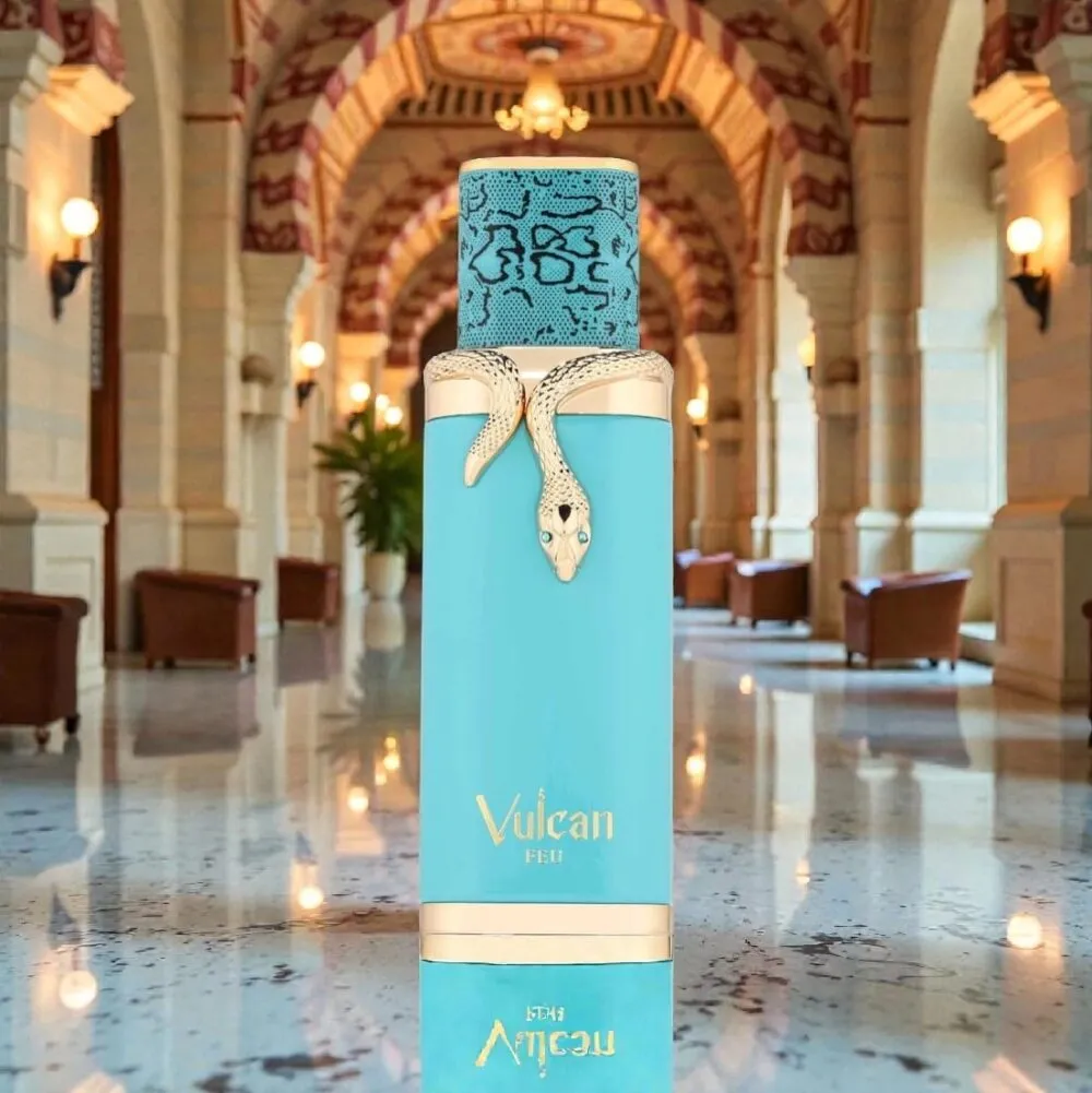 Parfum unisex Vulcan Feu French Avenue sticlă cu design șarpe