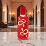 Parfum arabesc Veneno Scarlet de la French Avenue 100ml, flacon cu design roșu inspirat din colecția Serpent.