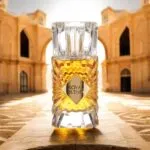 Parfum Royal Blend Extract de Parfum 100ml, sticlă de lux cu lichid ambrat, inspirație Angels' Share by Kilian.