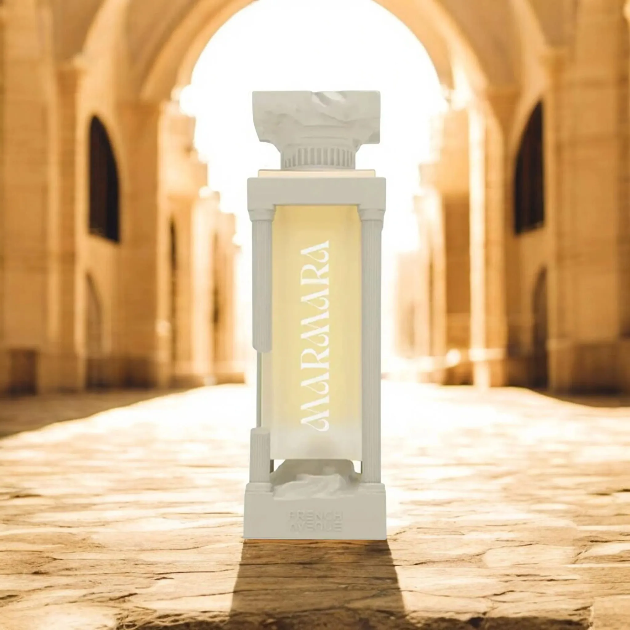Parfum de damă Marmara French Avenue 100ml, sticlă neagră elegantă, inspirație de nișă Amouage Purpose.